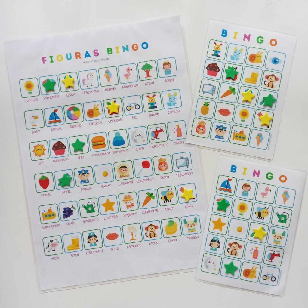 Bingo - Maletín de Infantil