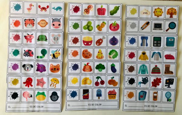 Tarjetas de colores - Imagen 2